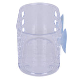 Small Shower Basket Soap Holder Kitchen Organizer with Suction Cups