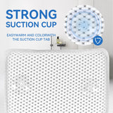 Suction Cup Bath Pilllow - Front View