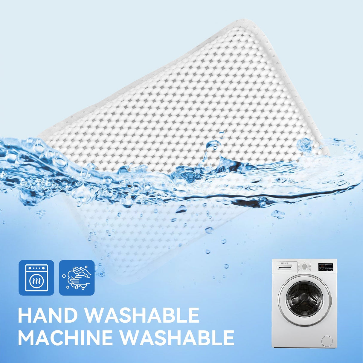 Suction Cup Bath Pilllow