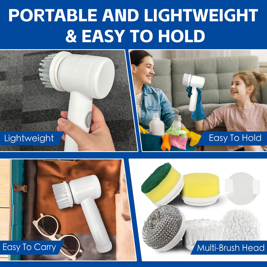 5-IN-1 ELECTRIC CLEANING BRUSH