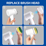 5-IN-1 ELECTRIC CLEANING BRUSH - Side View