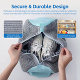 2Pcs Portable Shoe Washing Bag - 45-Degree Angle