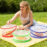 Pop Up Food Covers, Mesh Fly Protection, Picnic Cover 3 Pack - Extra Image