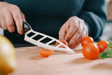 The Versatile Wonder Knife Chef Knife Standless Stell Blade Stay Smooth & Sharp - Side View