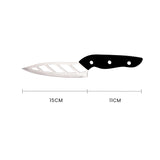 The Versatile Wonder Knife Chef Knife Standless Stell Blade Stay Smooth & Sharp - 45-Degree Angle