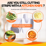 2 Pack Potato Chip Slicer, Fantastic Fries, Quickly Cut Your Own Chips - Top-Down View