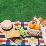 Clevinger Stainless Steel Bamboo Extra Large Lunch Box 2000ml - Side View