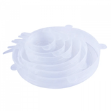 Cook Easy 6pc Silicone Lid Set 6/9/11/13.5/15.5/19cm - Front View