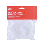 Cook Easy 6pcs Silicone Stretch Lids Set Small - Top-Down View