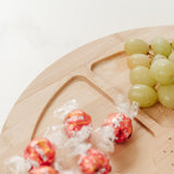 Bamboo Lazy Susan Turntable - 45-Degree Angle