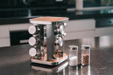 Clevinger 16pc rotary spice rack - Front View