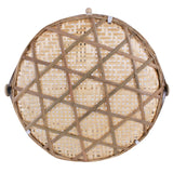 40cm Foldable Bamboo Food Cover - 45-Degree Angle