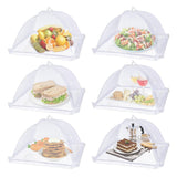 37cm Square Pop-up Mesh Food Cover - 45-Degree Angle