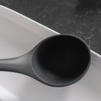 Beechwood & silicone ladle charcoal