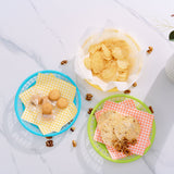Cook Easy Set of 3 Round Plastic Snack Baskets - Front View