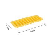 Silicone Water Bottle Ice Block Tray - Side View