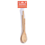 3pc Bamboo Cooking Spoon Set - Front View