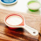 Collapsible Silicone Measuring Cup Set - 45-Degree Angle