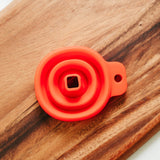 Cook Easy Collapsible Silicone Funnel - 45-Degree Angle
