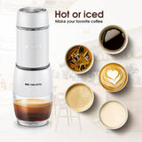Portable Hand Press Espresso Coffee Machine - Top-Down View