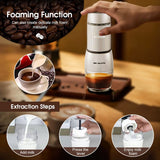 Portable Hand Press Espresso Coffee Machine - 45-Degree Angle