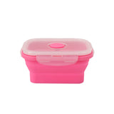 Cook Easy Set of 4 Collapsible Silicone Storage Container - Side View