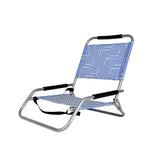 2pc Lazy Dayz Foldable Beach Chair - Makena - Top-Down View