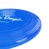 28cm Lazy Dayz Jumbo Neon Beach Frisbee - Blue - Front View