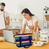 6L Food Safe Insulated Jumbo Cooler Tote - Makena - Makena - 45-Degree Angle