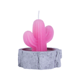 4Pcs/set Simulation Plant Cactus Candle Tea Light Home Decor Table Tealight Mini - 45-Degree Angle