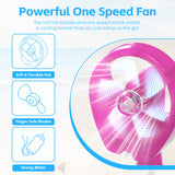 Lazy Dayz Water Spray Fan - Blue - Low Angle