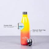 500ml Double Wall Stainless Steel Daily Drink Bottle - Yellow