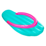 Lazy Dayz Inflatable Thong - Teal - 45-Degree Angle