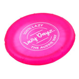 Lazy Dayz Inflatable Frisbee - Pink - Front View