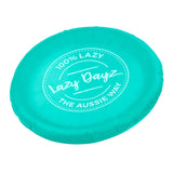 Lazy Dayz Inflatable Frisbee - Teal - Front View