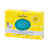 Lazy Dayz Inflatable Frisbee - Teal - Side View