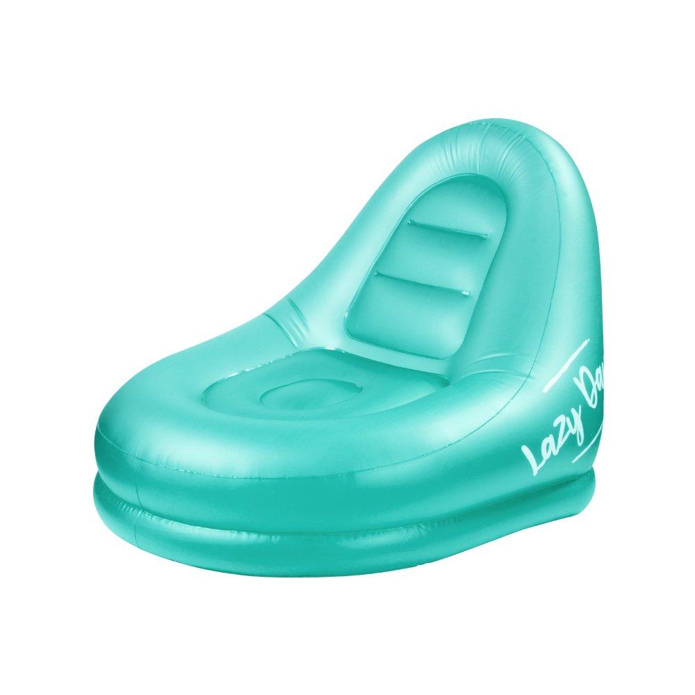 Giant Pink Inflatable Pool Lounger - Lazy Dayz Edition