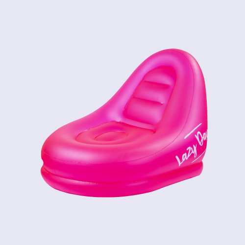 Giant Pink Inflatable Pool Lounger - Lazy Dayz Edition