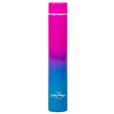 Lazy Dayz 300ml Slimline Insulated Drink Bottle - Pink Blue Ombre - Front View
