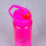 Lazy Dayz Sports Bottle 750ml - Pink - 45-Degree Angle