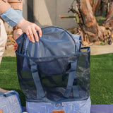 Lazy Dayz Insulated Cooler Tote - Makena - Side View