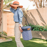 Chill & Sit Portable Cooler Stool - Makena - Front View