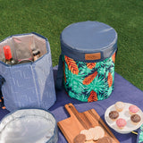 Lazy Dayz Insulated Cooler Stool - Mossman - Front View