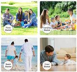 Lazy Dayz Fleece Picnic Rug - Makena - Side View