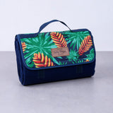 Lazy Dayz Fleece Picnic Rug - Mossman - 45-Degree Angle