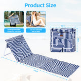 Lazy Dayz Fold Up Beach Lounger - Makena - Extra Image