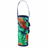 Lazy Dayz Insulated Wine Bottle Tote - Mossman - 45-Degree Angle