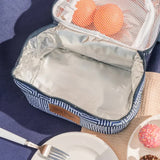 Lazy Dayz Insulated Deluxe Lunch Cooler - Makena - Side View