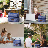Lazy Dayz Insulated Deluxe Lunch Cooler - Makena - Front View