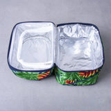 Lazy Dayz Insulated Deluxe Lunch Cooler - Makena - Top-Down View